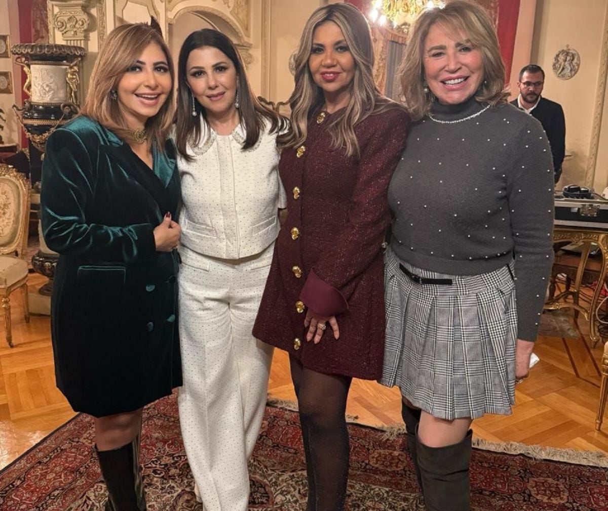 لميس الحديدي تكشف تفاصيل استضافة إلهام شاهين لماجدة الرومي بعد حفل الأوبرا 