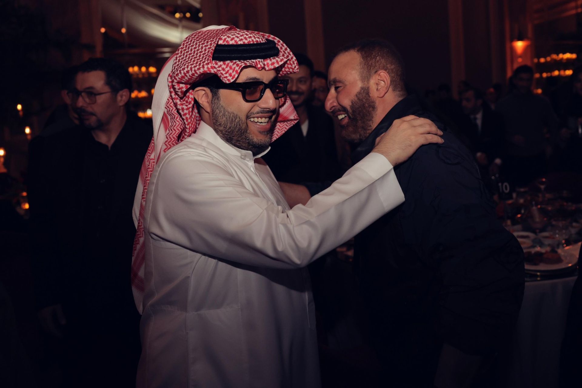 تركي آل الشيخ مع أحمد السقا