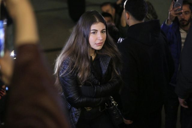 ملك قورة في العزاء