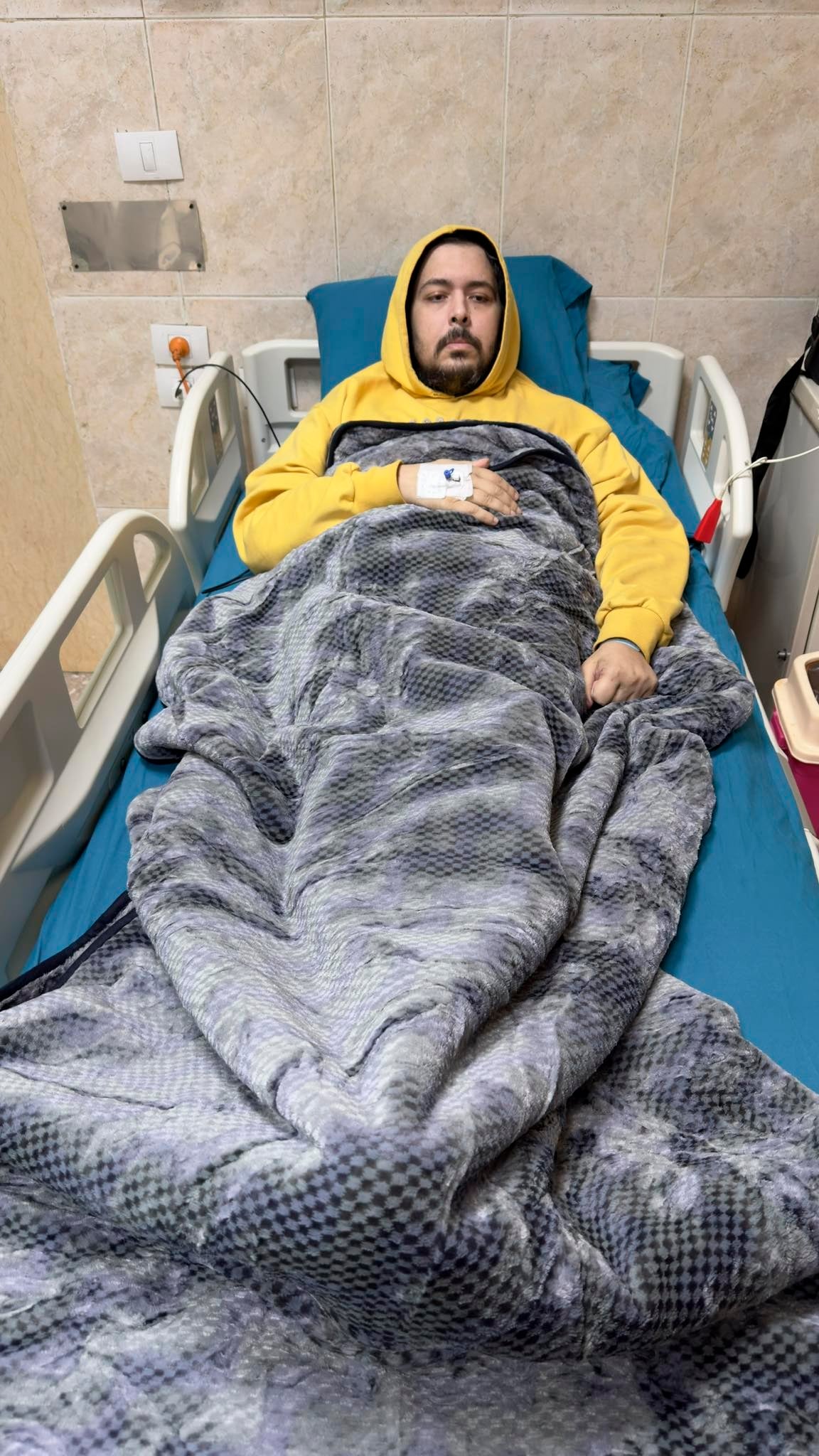 كريم مغاوري في المستشفى