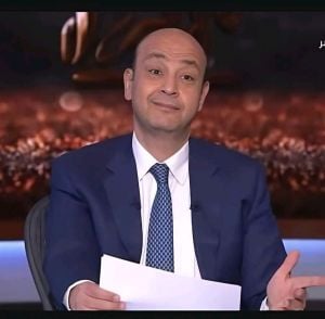 عمرو أديب بظهوره الأول مع دينا طلعت بعد انفصاله عن لميس الحديدي