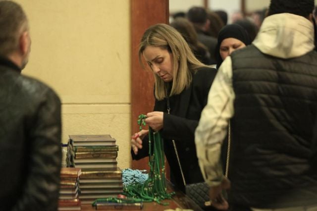 ريم البارودي في العزاء