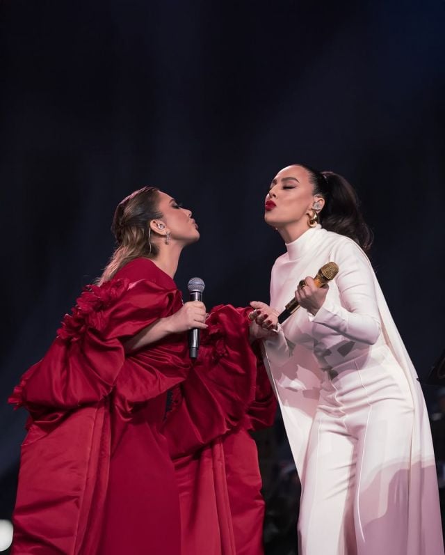 أصالة نصري والنجمة التركية إيبرو غونديش