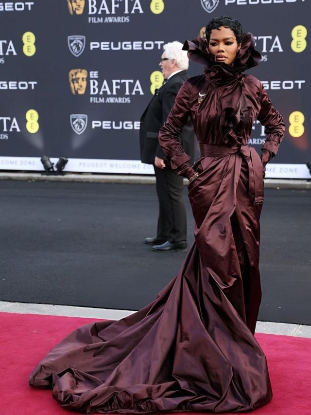 النجمة تيانا تايلور في حفل جوائز BAFTA 