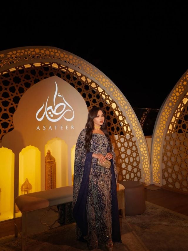 نهى نبيل تستعرض أناقتها بإطلالة رمضانية راقية