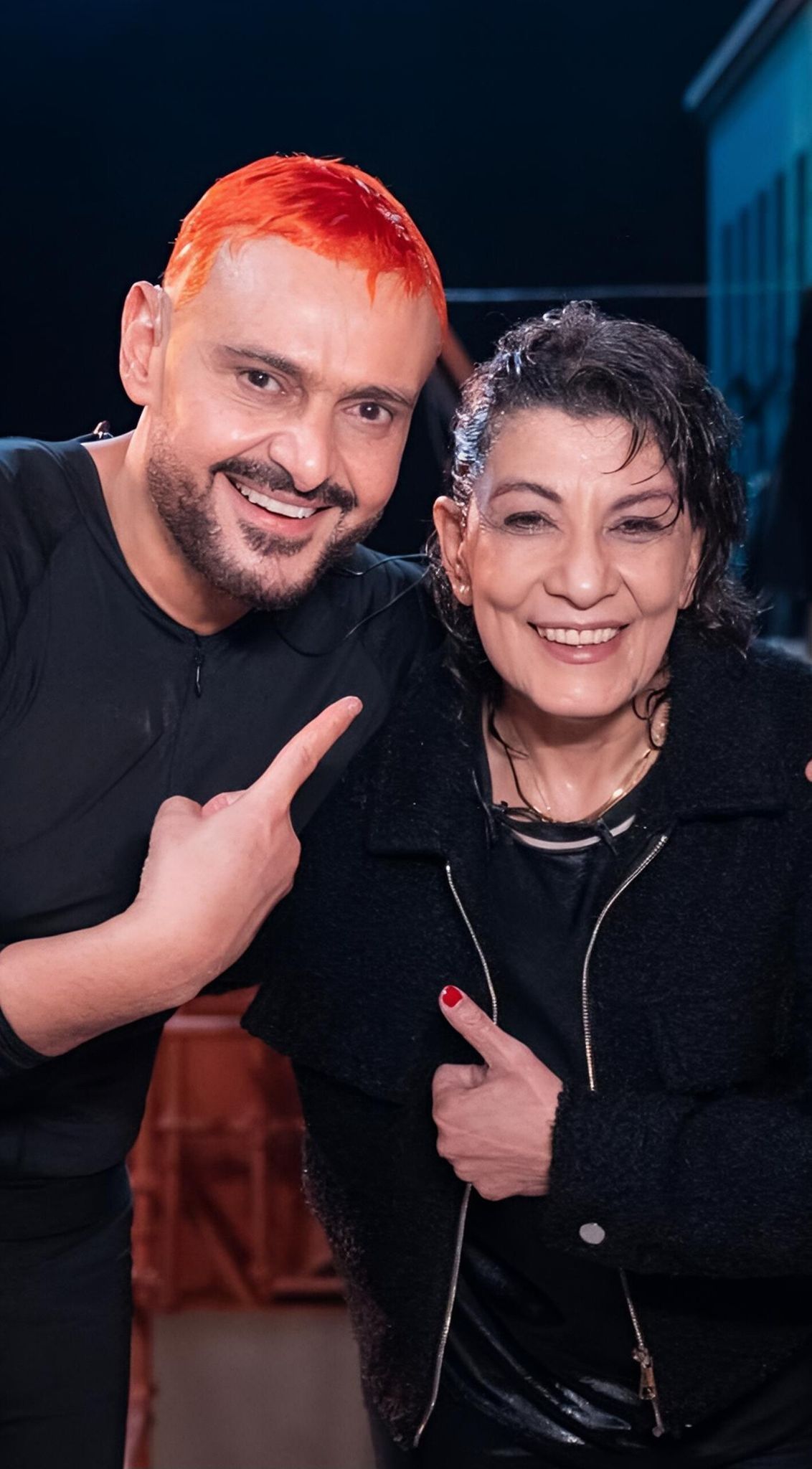 سماح أنور مع رامز جلال