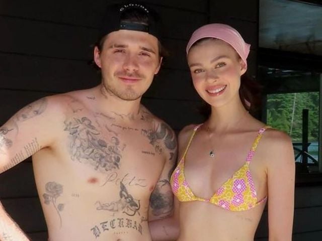 بسبب زوجته... بروكلين بيكهام يتخلى عن وشوم خاصة بوالديه