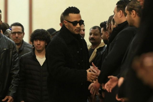 محمد رمضان يقدّم واجب العزاء