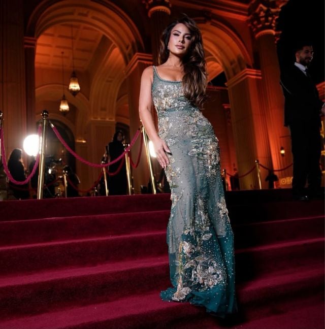 صبا مبارك في حفل الشركة المتحدة