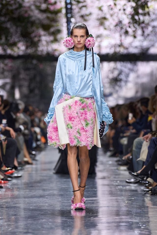 Dior نقشة الورود