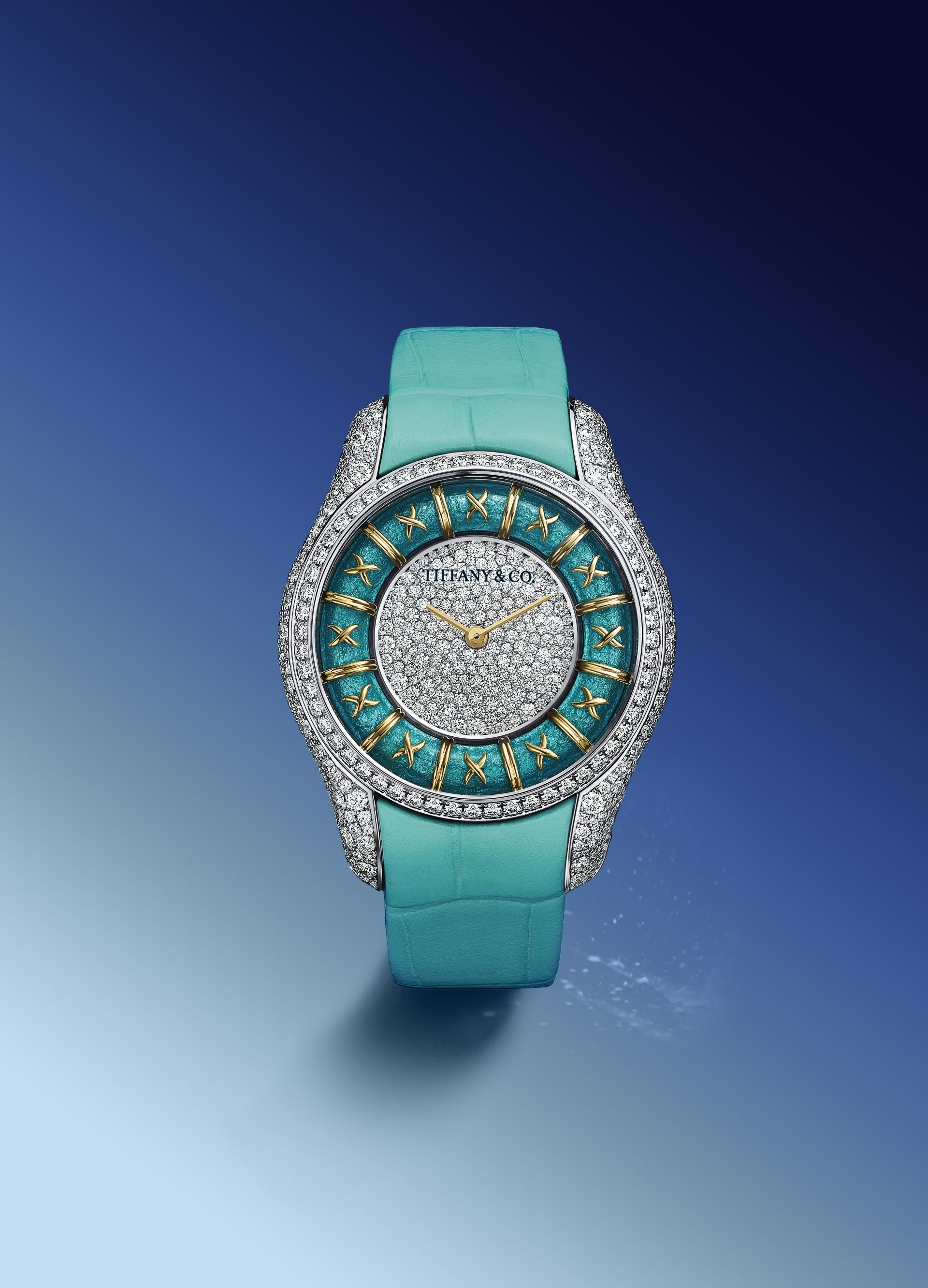 ساعة Enamel Paillonné 