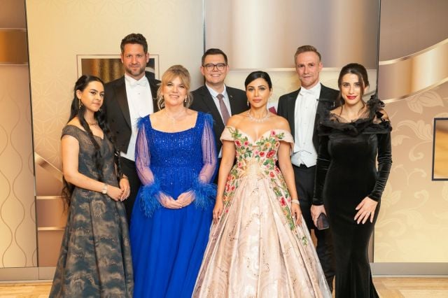 مهيرة عبد العزيز تحضر حفل أوبرا فيينا 2026