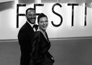 هنادي مهنا وأحمد خالد صالح معاً على السجادة الحمراء 