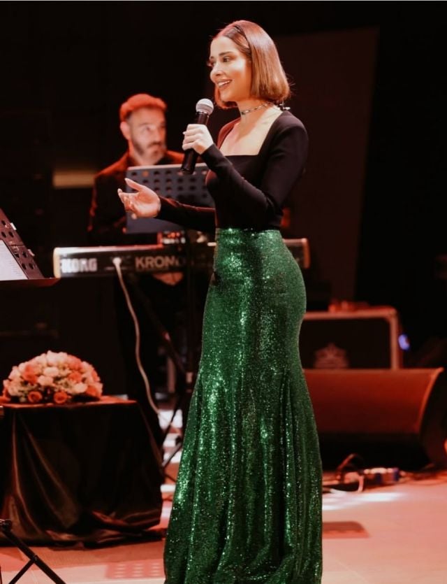 بلقيس فتحي بصيحة الترتر الأخضر 