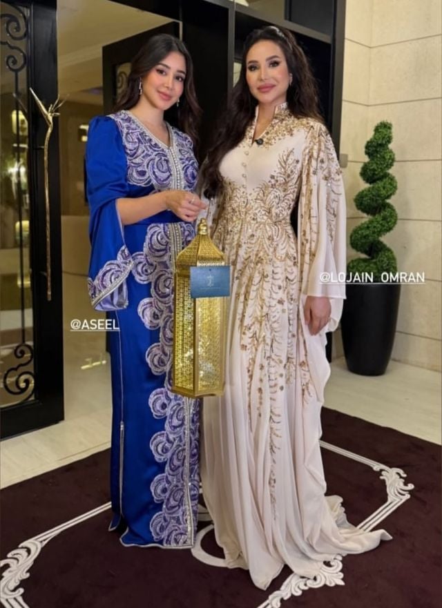 لجين عمران تتألق بالأبيض في رمضان