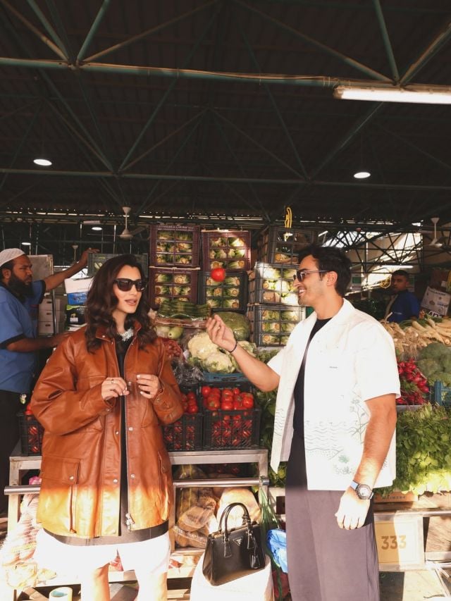 علي وولاء بإطلالة من برادا