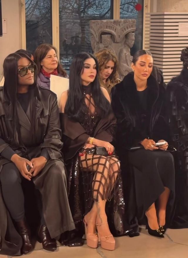 هيفاء وهبي بتصميم أنيق من جورج شقرا