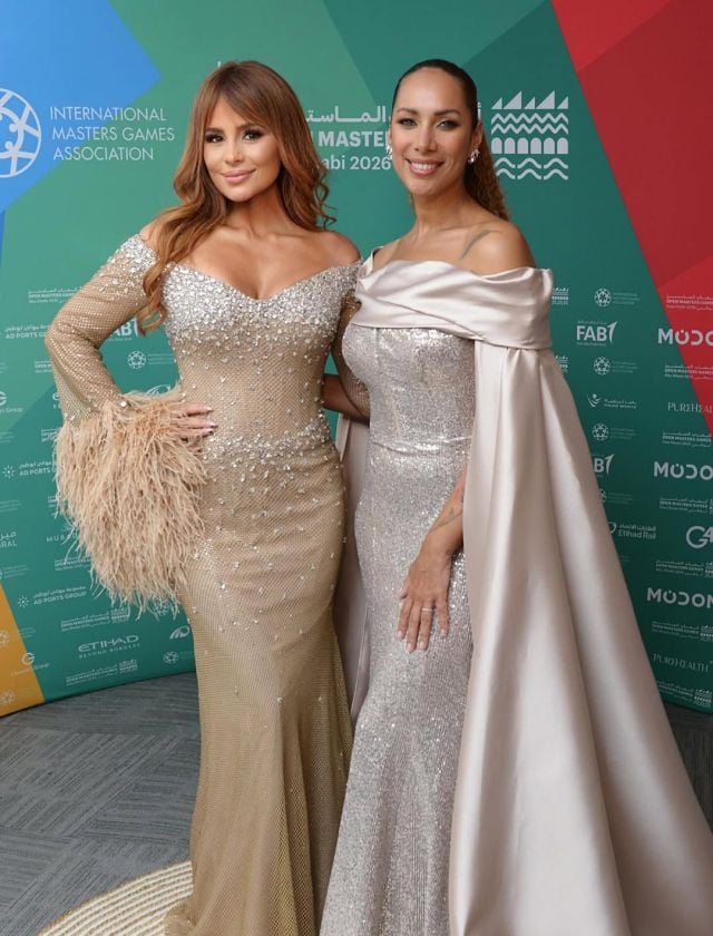 حين تلتقي العالمية بالهوية… ليونا لويس تخطف الأنظار بتصميم خالد ومروان في افتتاح ألعاب الماسترز أبوظبي