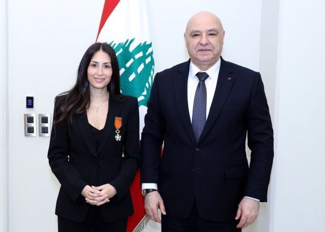 هبة طوجي والرئيس جوزاف عون