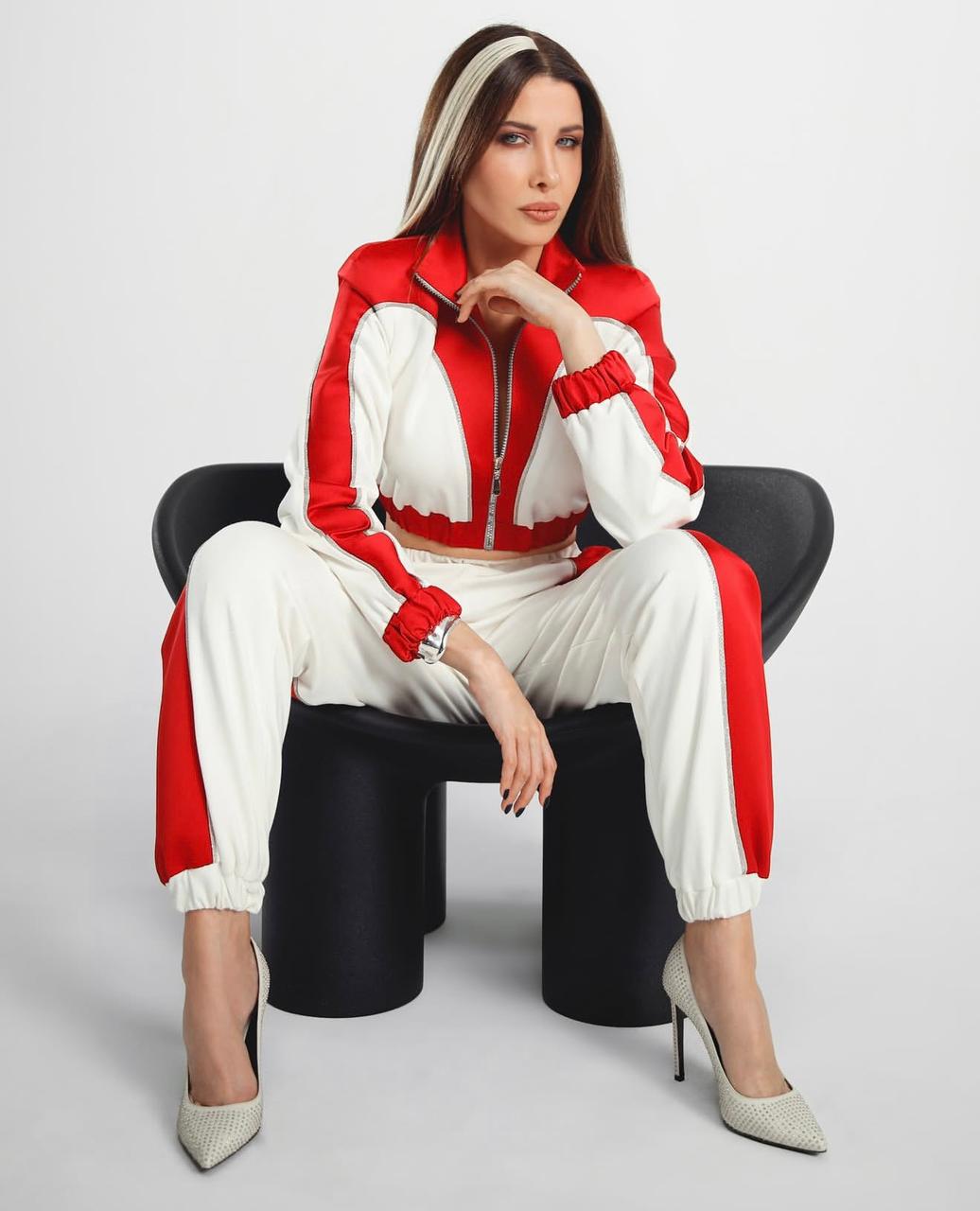 نانسي عجرم  بأسلوب الكولور بلوك 