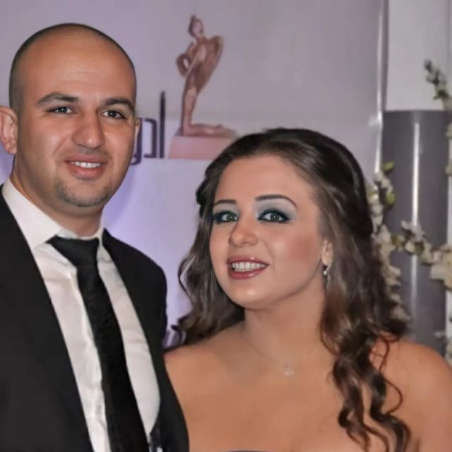 أناهيد فياض وزوجها