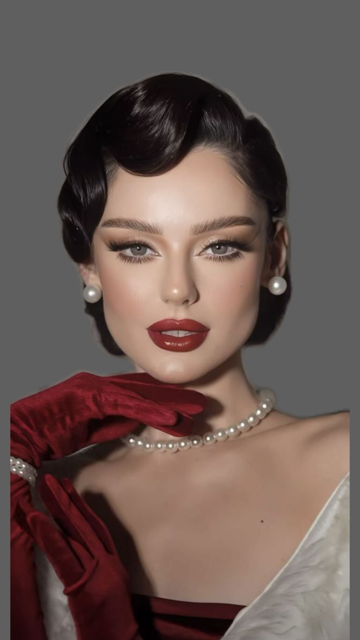 تسريحات ريترو مرفوع