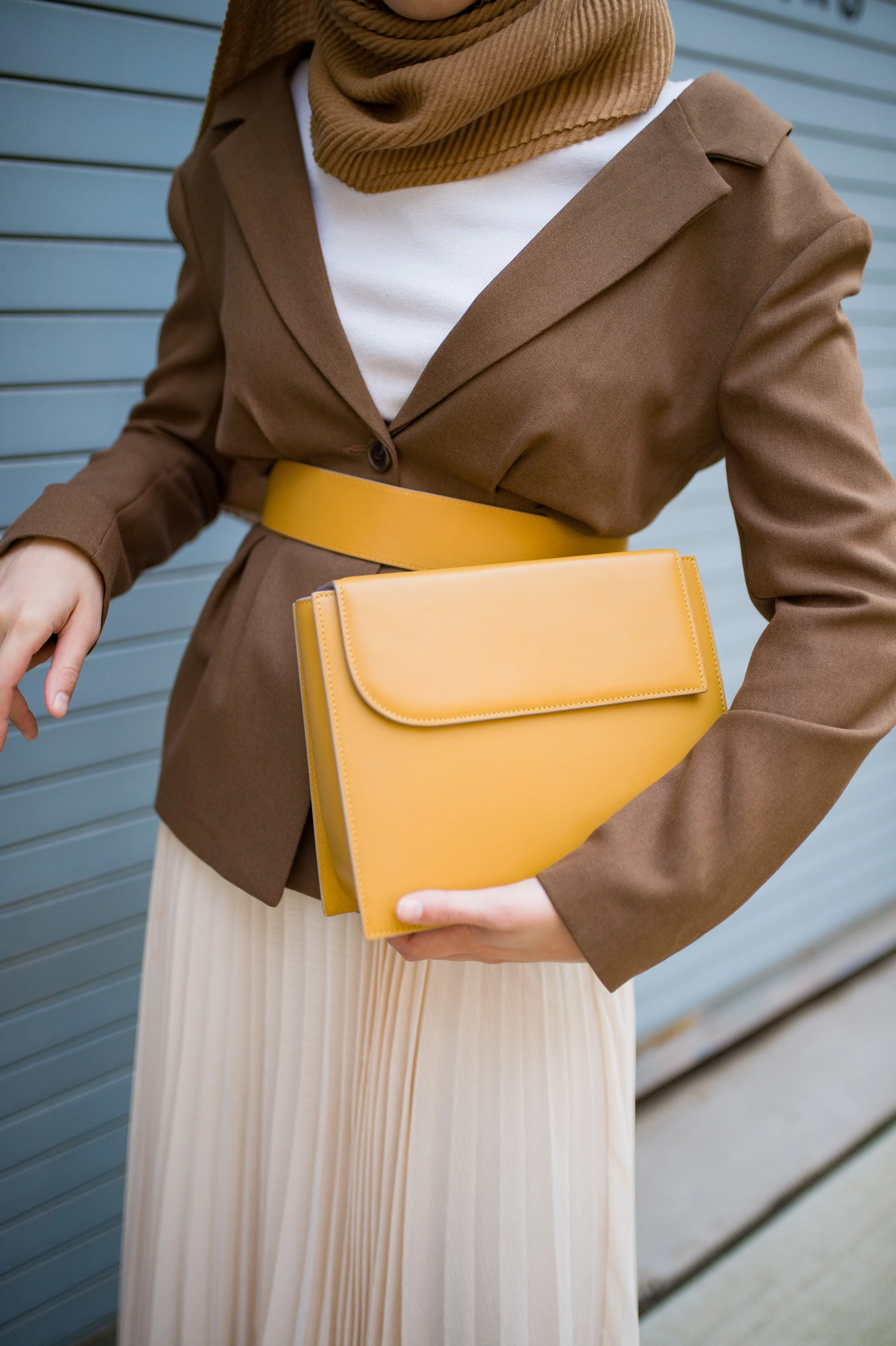 تنسيقات ملابس شتوية للمحجبات