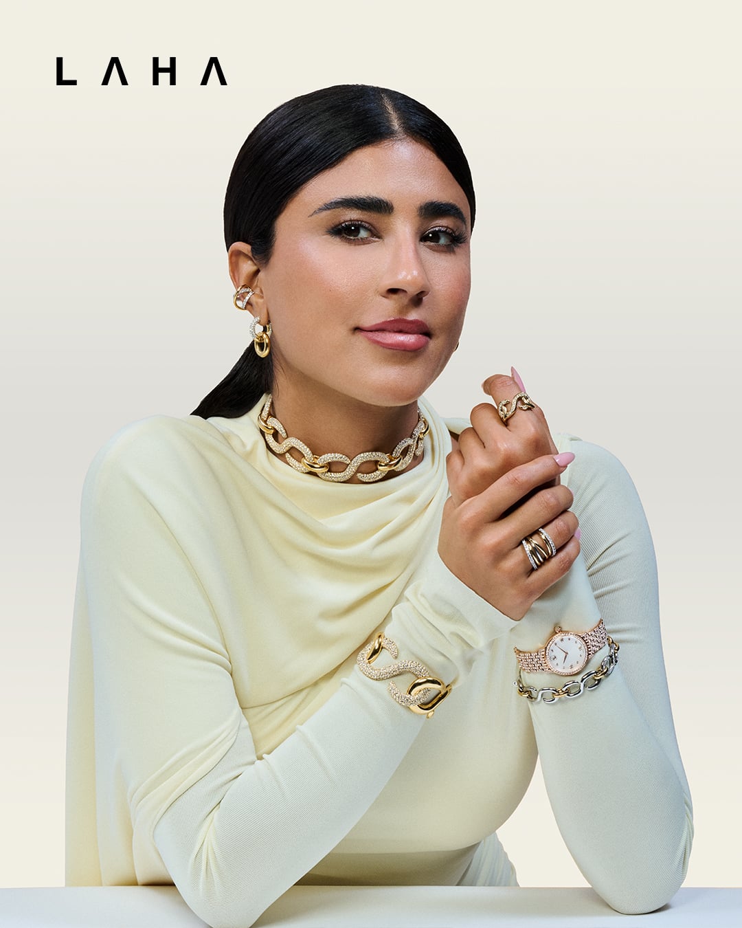 لمسة من المجوهرات الراقية مع ليلى عبدالله وSwarovski 