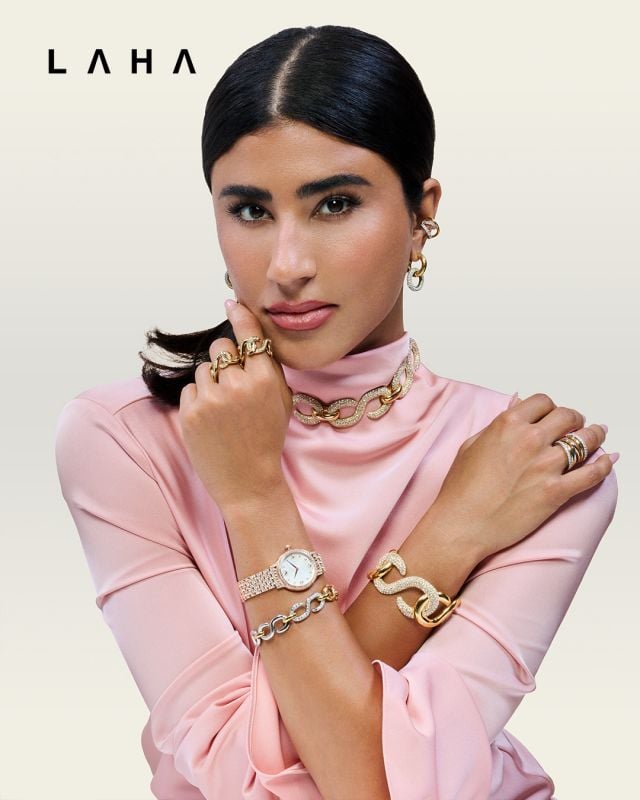 ليلى عبدالله تتألق بمجوهرات  Swarovski