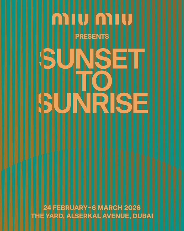 تقدّم Miu Miu: من الغروب إلى الشروق احتفاءٌ بالمجتمع وفنّ السرد