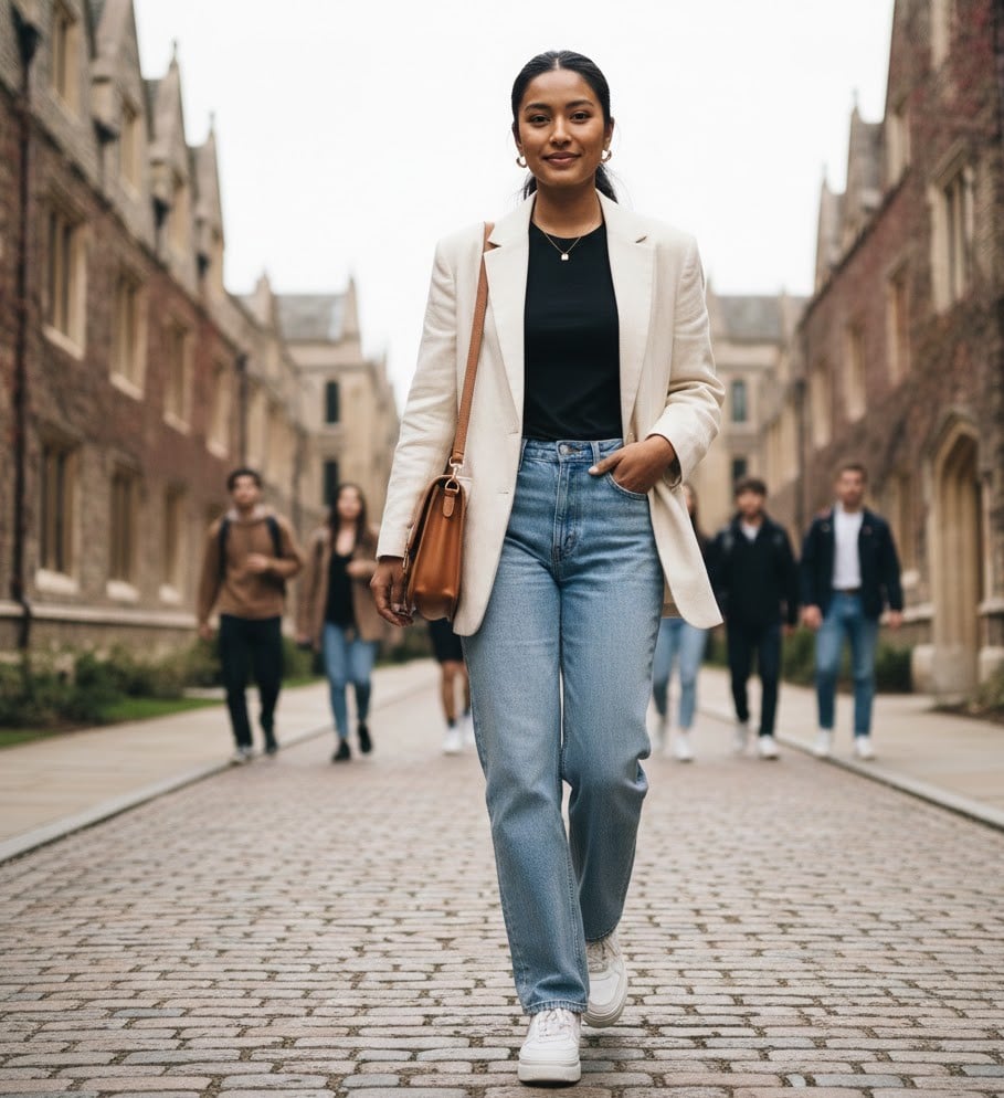 تنسيقات ملابس جامعه بالبليزر تنسيقات ملابس جامعه بالبليزر