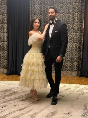 زوج مي عز الدين يعلن خروجها من المستشفى ويوجّه رسالة لمتابعيها