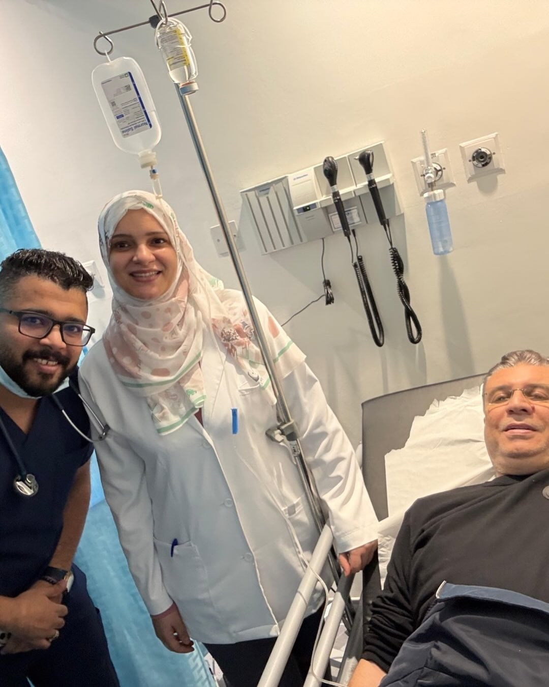 عمرو الليثي في المستشفى عمرو الليثي في المستشفى