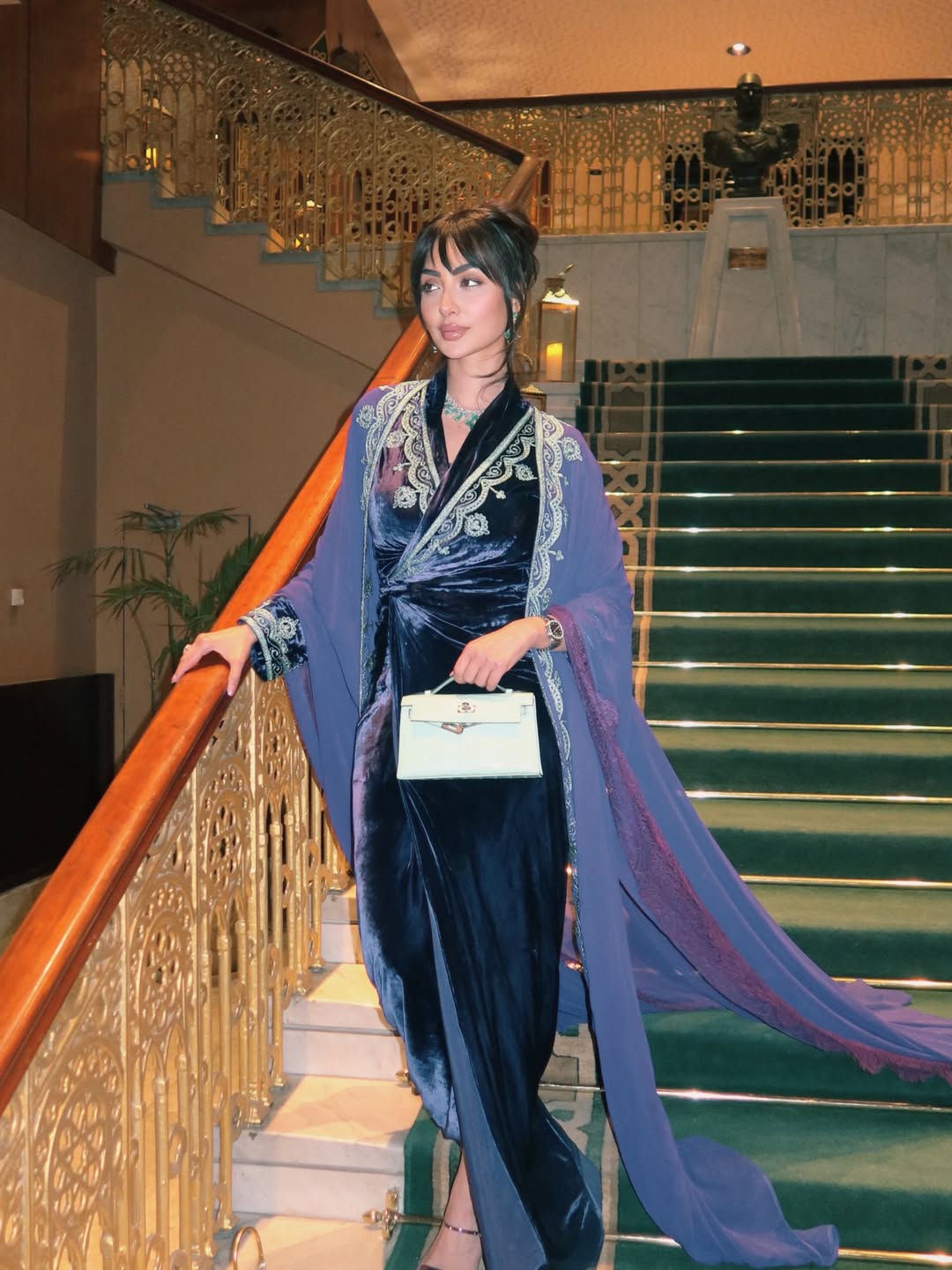 نور الغندور تنسّق الألوان بطريقة مميزة 