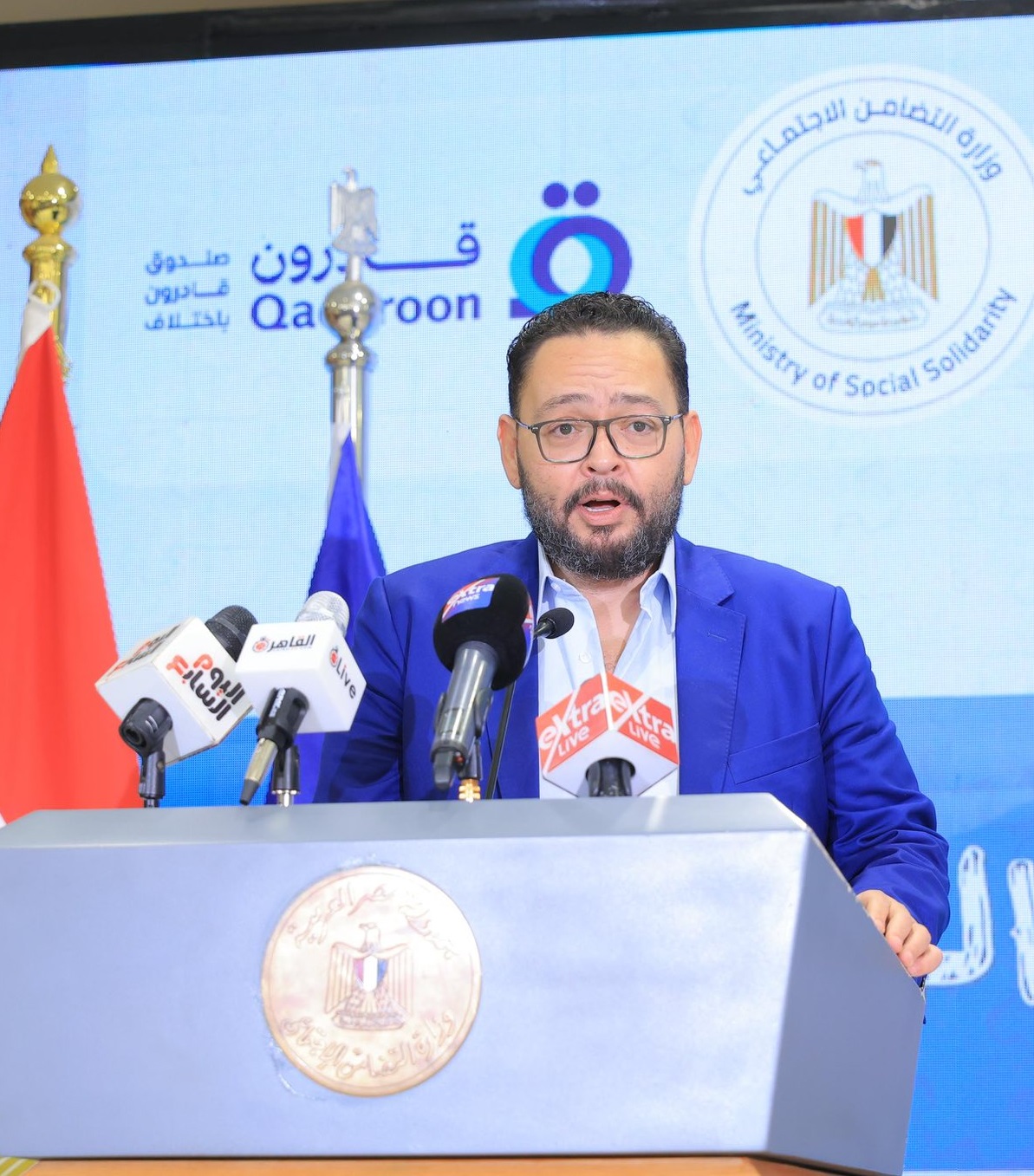  تكريم أحمد رزق عن مسلسل 