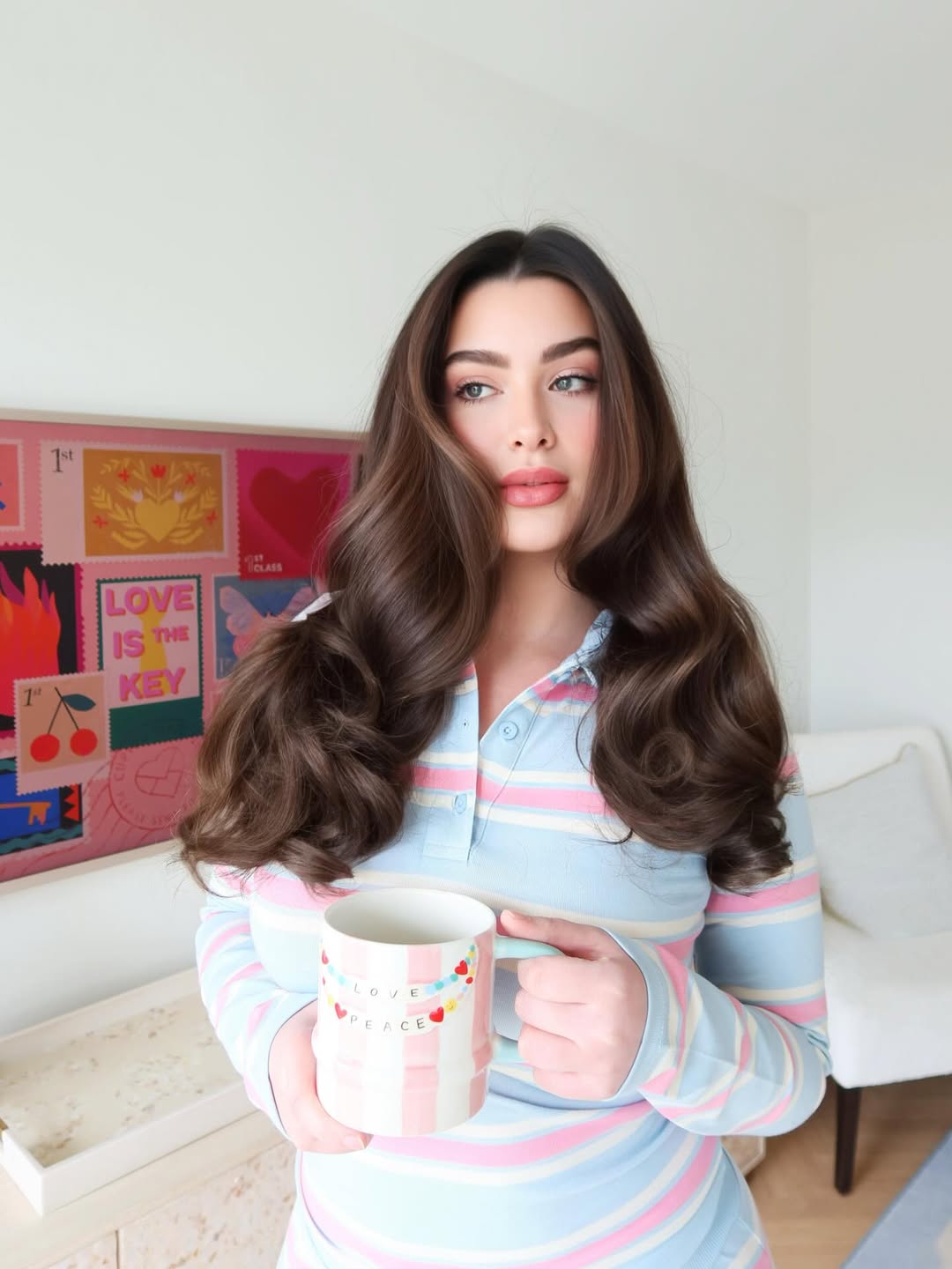 روان بن حسين تقدم هدية ثمينة لإبنتها (فيديو)