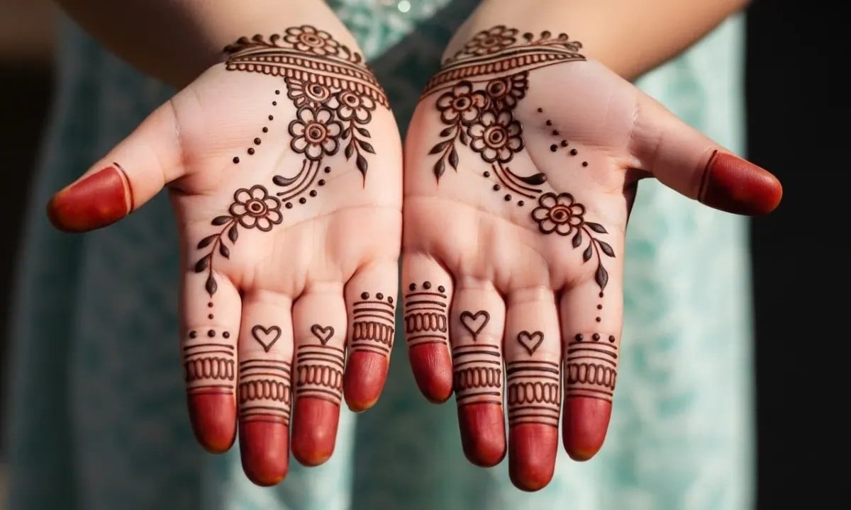 الحناء في اليد في المنام