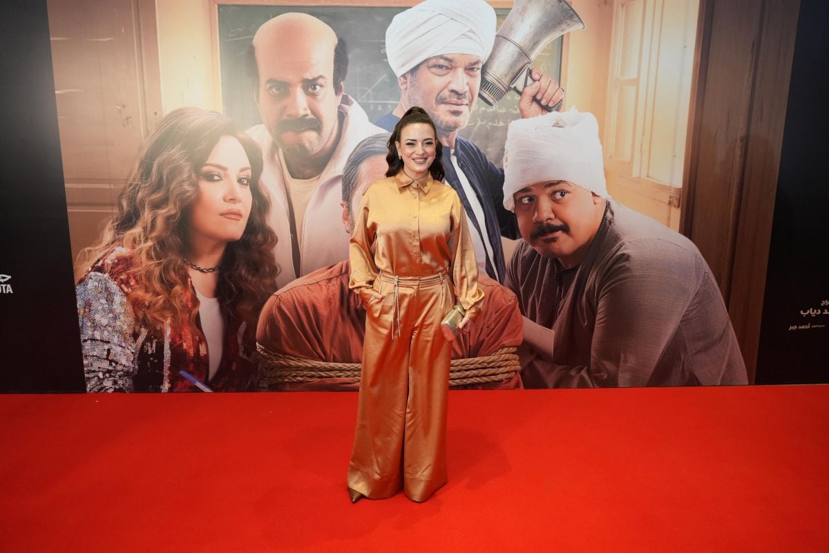  دنيا سمير غانم تدعم ريهام عبد الغفور وهشام ماجد في العرض الخاص لفيلمهما (صور)