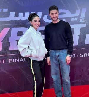 هدى المفتي وعصام عمر يدعمان أحمد مالك وسلمى أبو ضيف في فيلمهما (فيديو وصور)