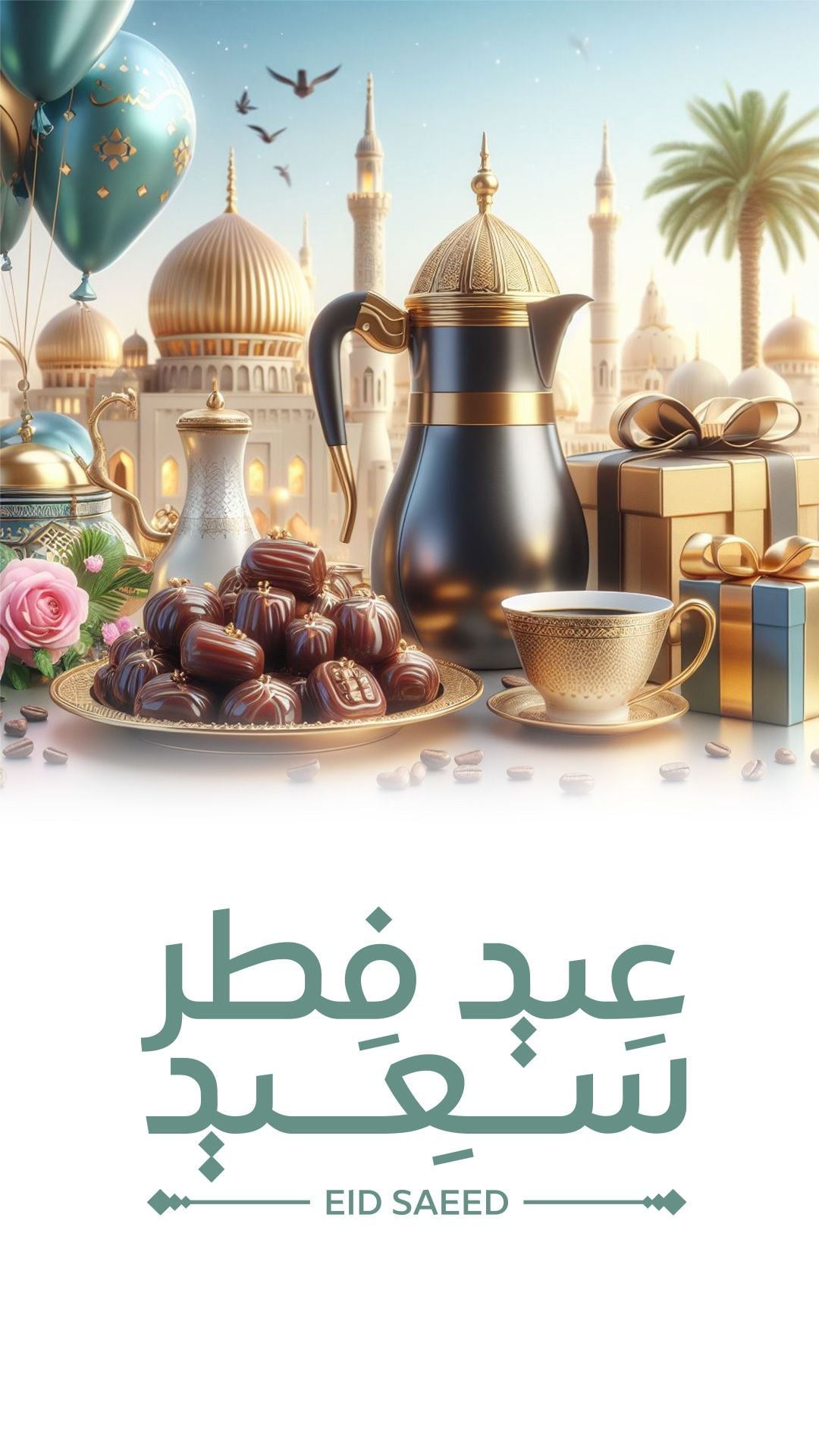 رسائل تهنئة عيد الفطر 2026 مكتوبة وقصيرة