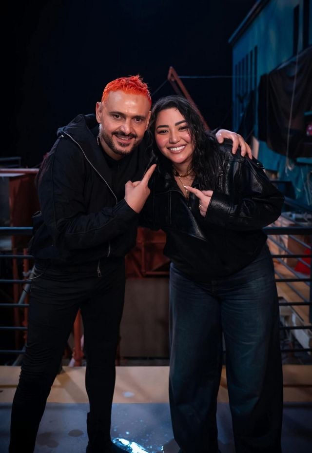 رحمة محسن مع رامز جلال