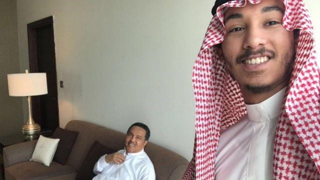 بدر ووالده محمد عبده