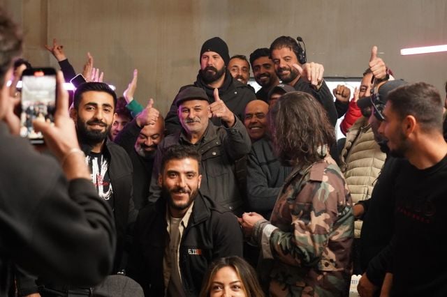 جمال سليمان وفريق العمل