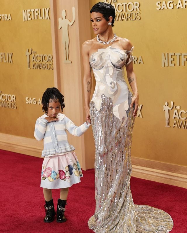 تيانا تايلور وابنتها