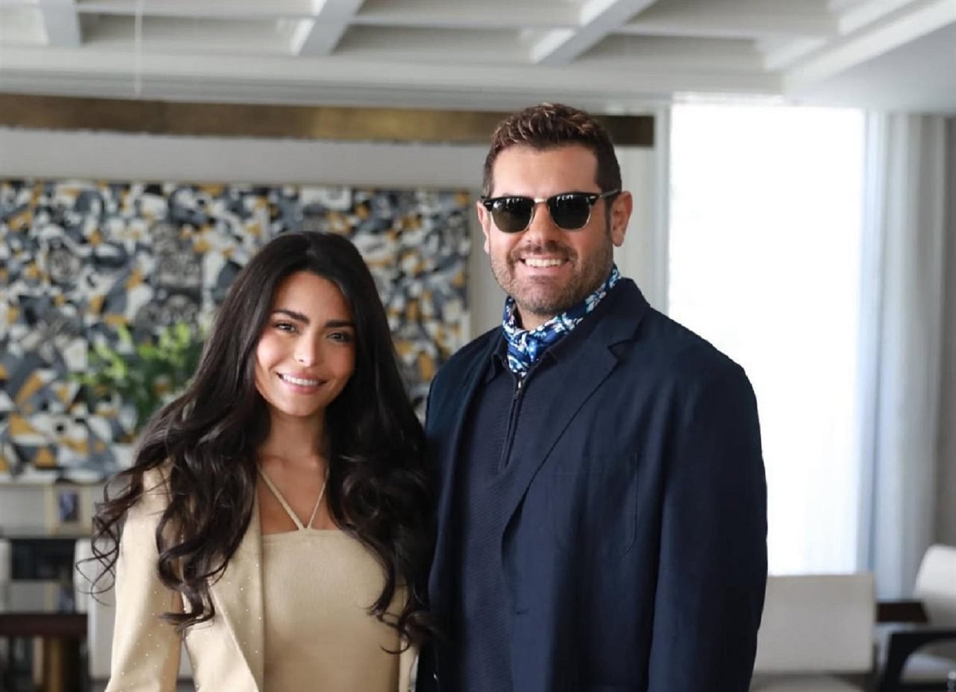 عمرو يوسف وأسماء جلال