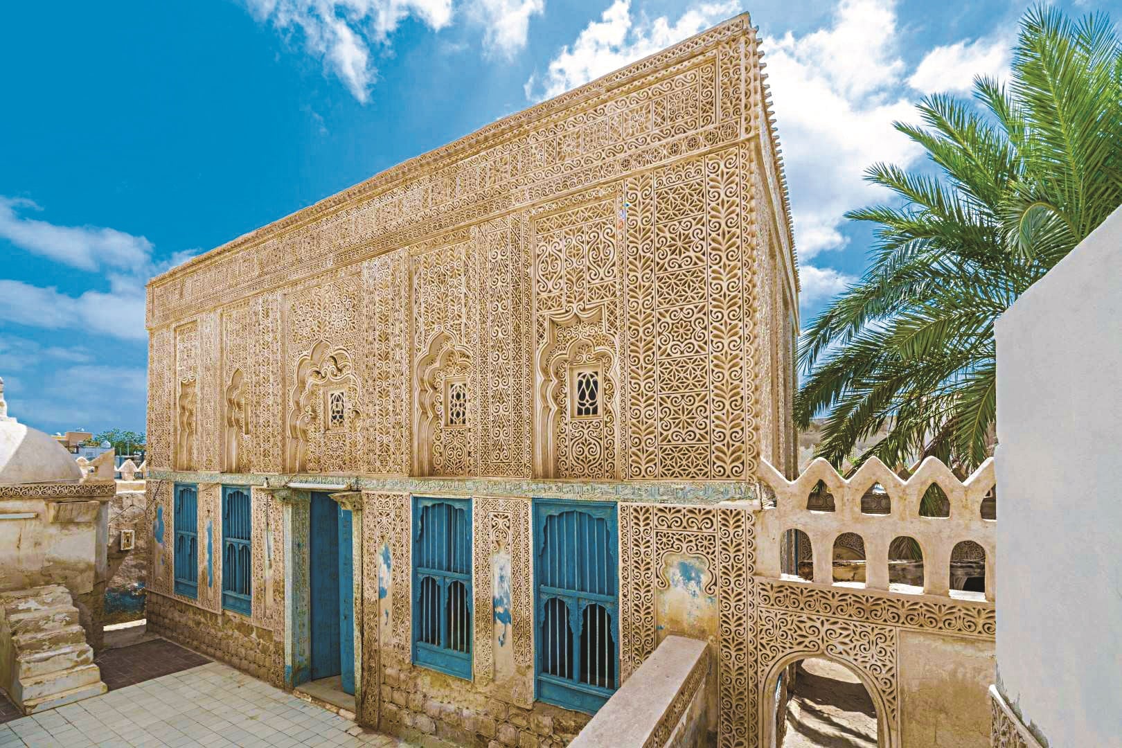 الواجهة الخارجية لبيت الرفاعي