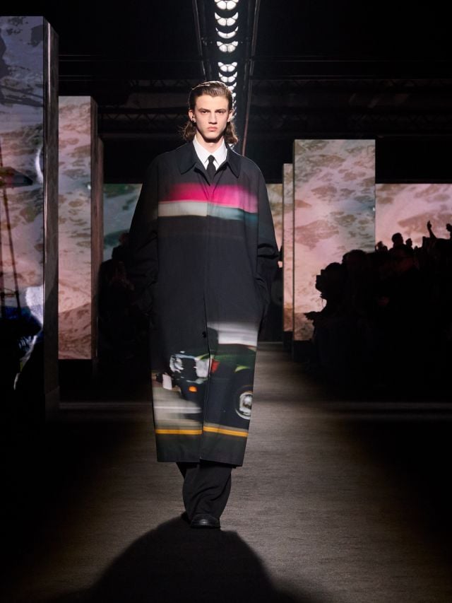 إطلالة Ivan من مجموعة بالنسياغا شتاء 2026