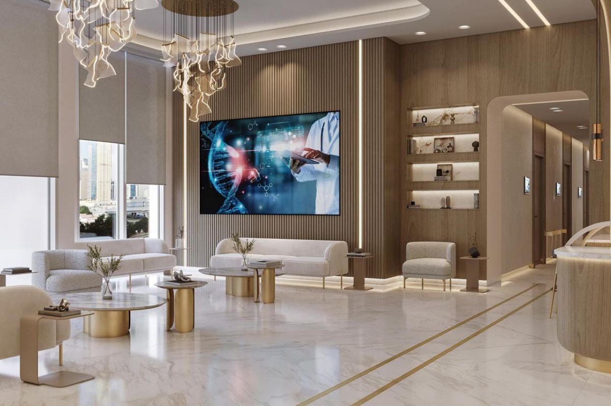 عيادة Grand European Clinic وجهة جديدة لا مثيل لها للفخامة الطبية في قلب مدينة الحبتور