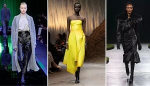 الجلد يتصدر مشهد الموضة في موسم ربيع 2026