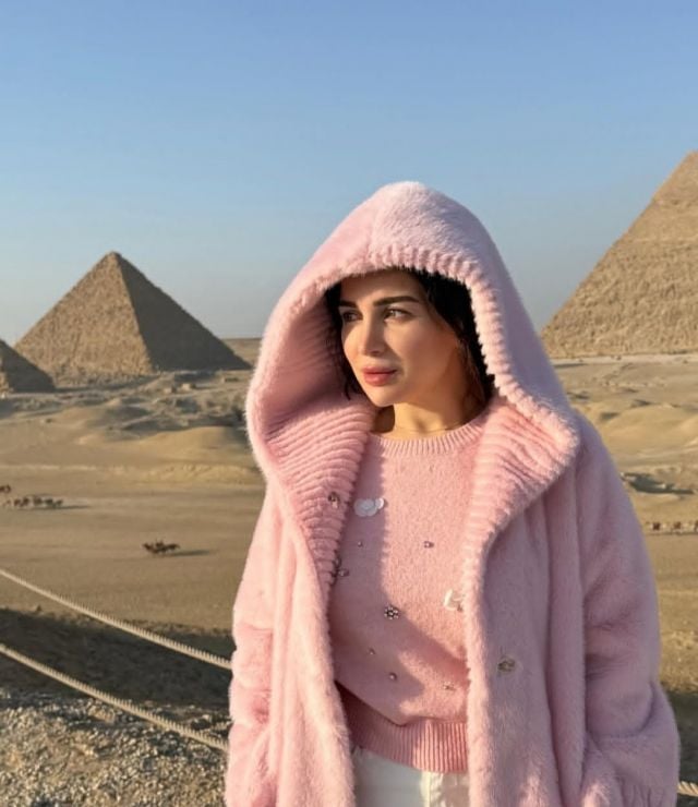 أول تعليق من مي عزالدين بعد خضوعها لجراحة دقيقة